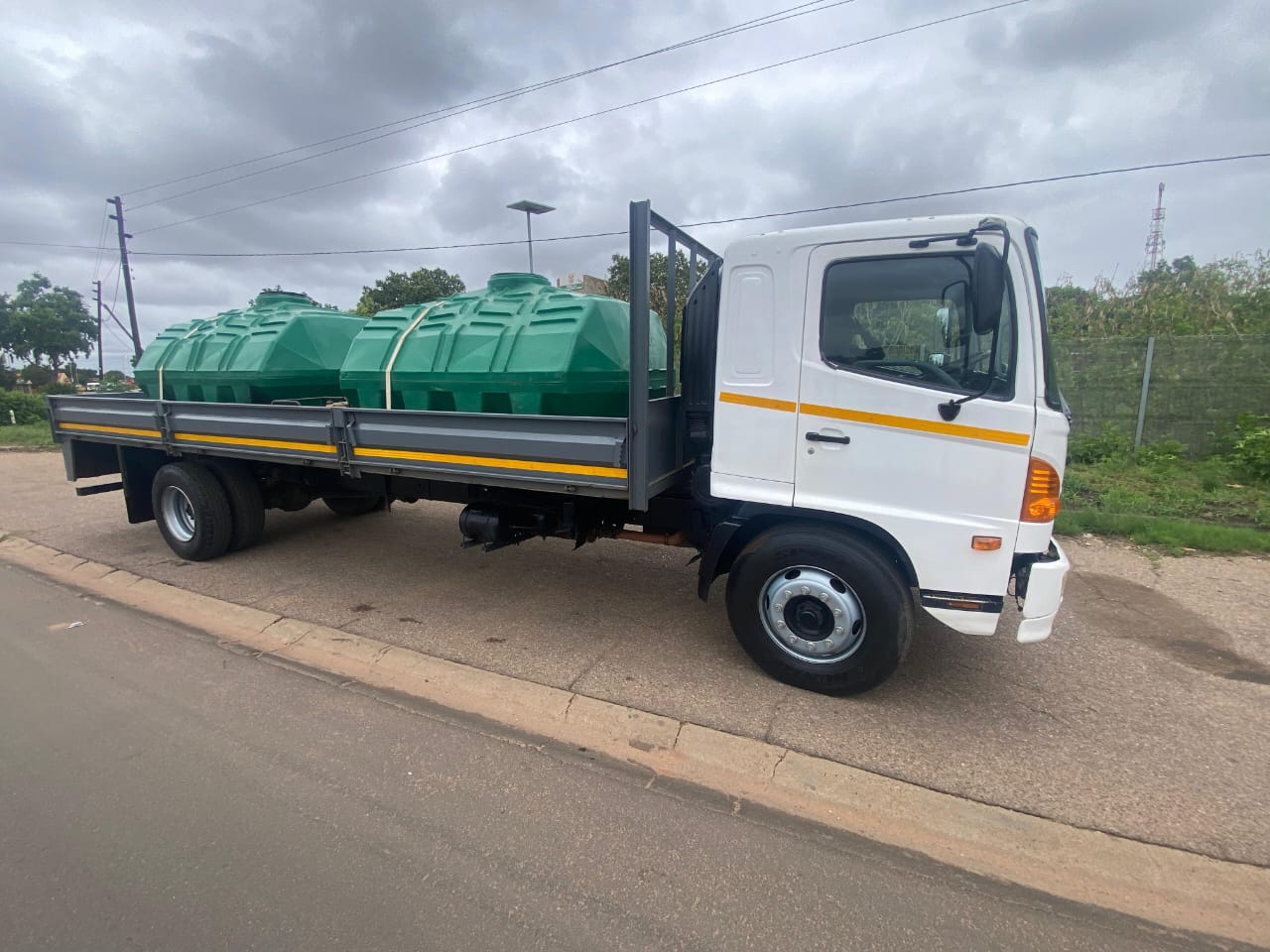 Phehlwana Group TLB and plant hire equipment on a construction site